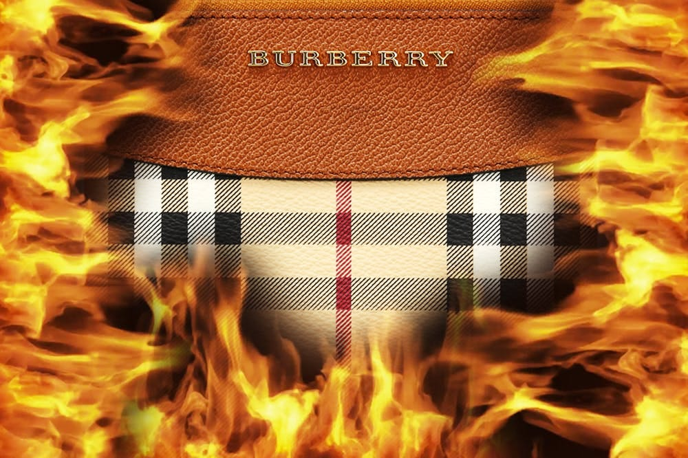 Why Splurge on a Burberry Bag When the Brand Burns Millions?